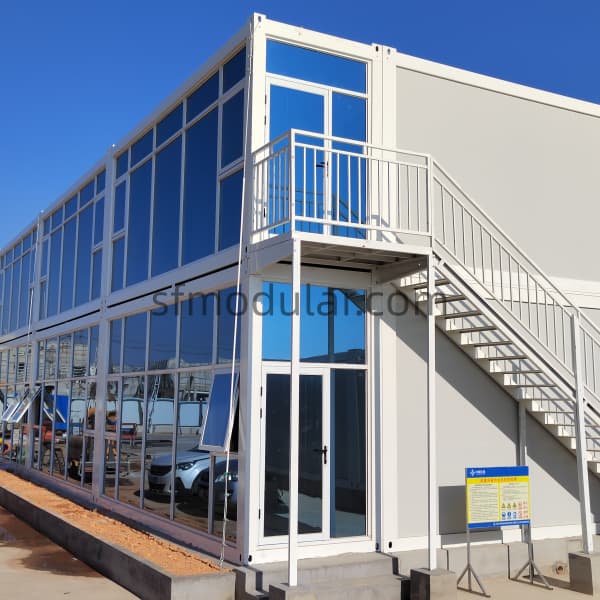 2 story modular office building for construction site office