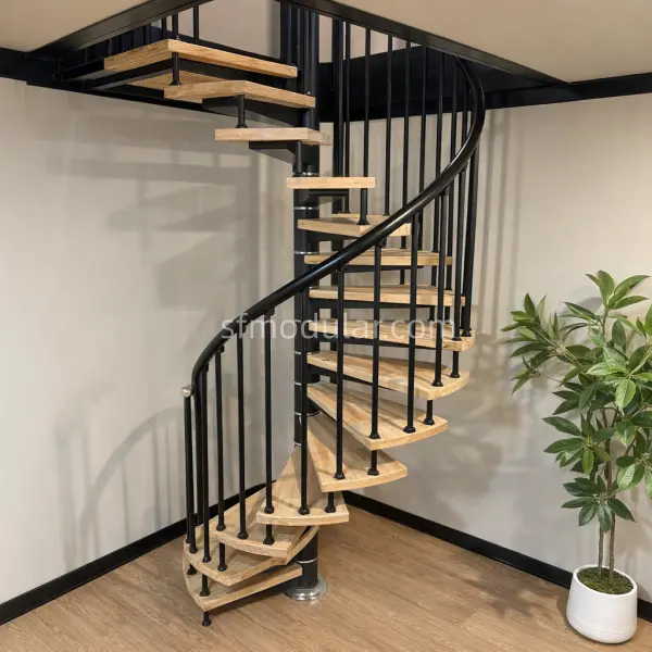 2-story-expandable-tiny-homes-spiral-staircase-design