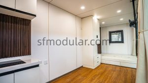 Apple cabin interior photos