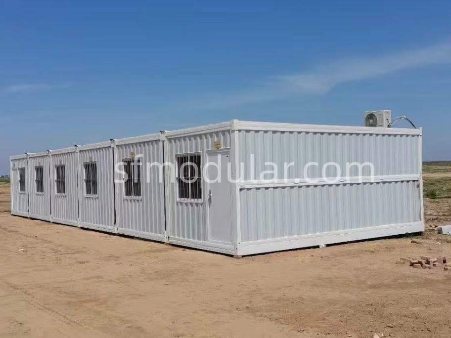 prefab folding house for project use