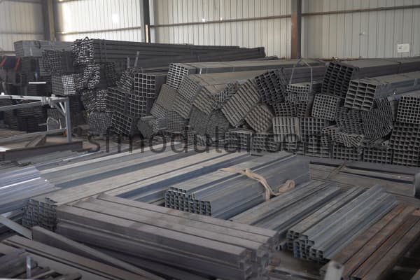 Steel raw materials for prefab container house production