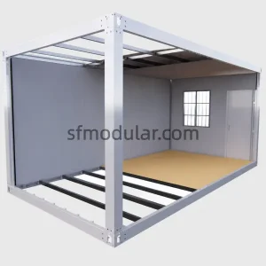 modular-studio-home-galvanized-steel-frame-structure