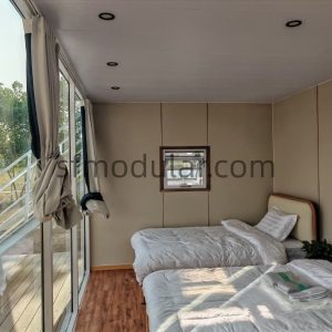 Two-Level Prefabricated Backyard Studio Interior