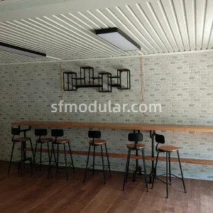 container coffee shop