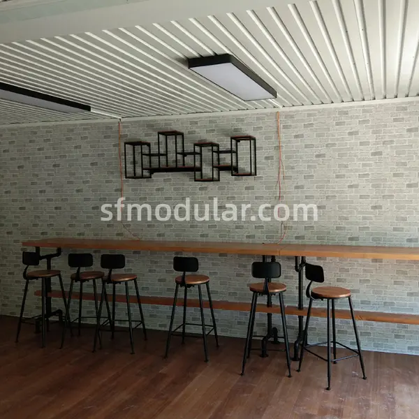 container coffee shop