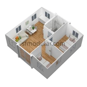 20ft-expandable-container-house-2-bedroom-layout