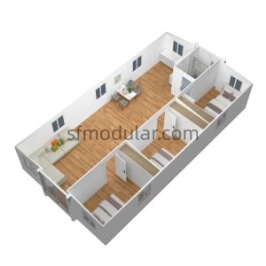 40ft-expandable-container-house-3-bedroom-layout