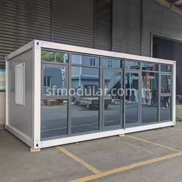 Standard 20ft container office for flexible site placement