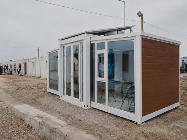 10ft expandable container house temporary accommodation