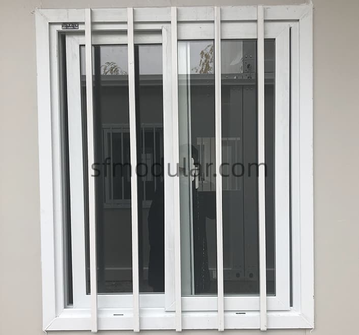 Detachable container house sliding window option for door and window customization