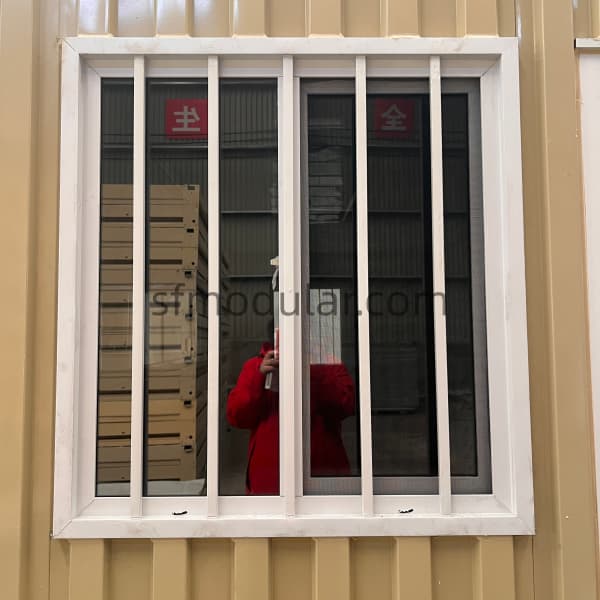 folding-container-house-window-security-bar-detail