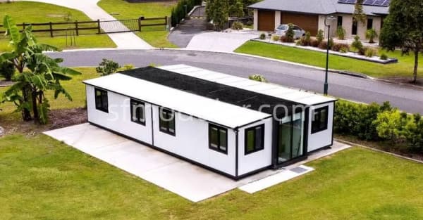 Residential and backyard living prefab house solution